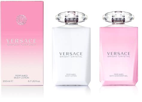 body lotion của versace|versace bright crystal lotion.